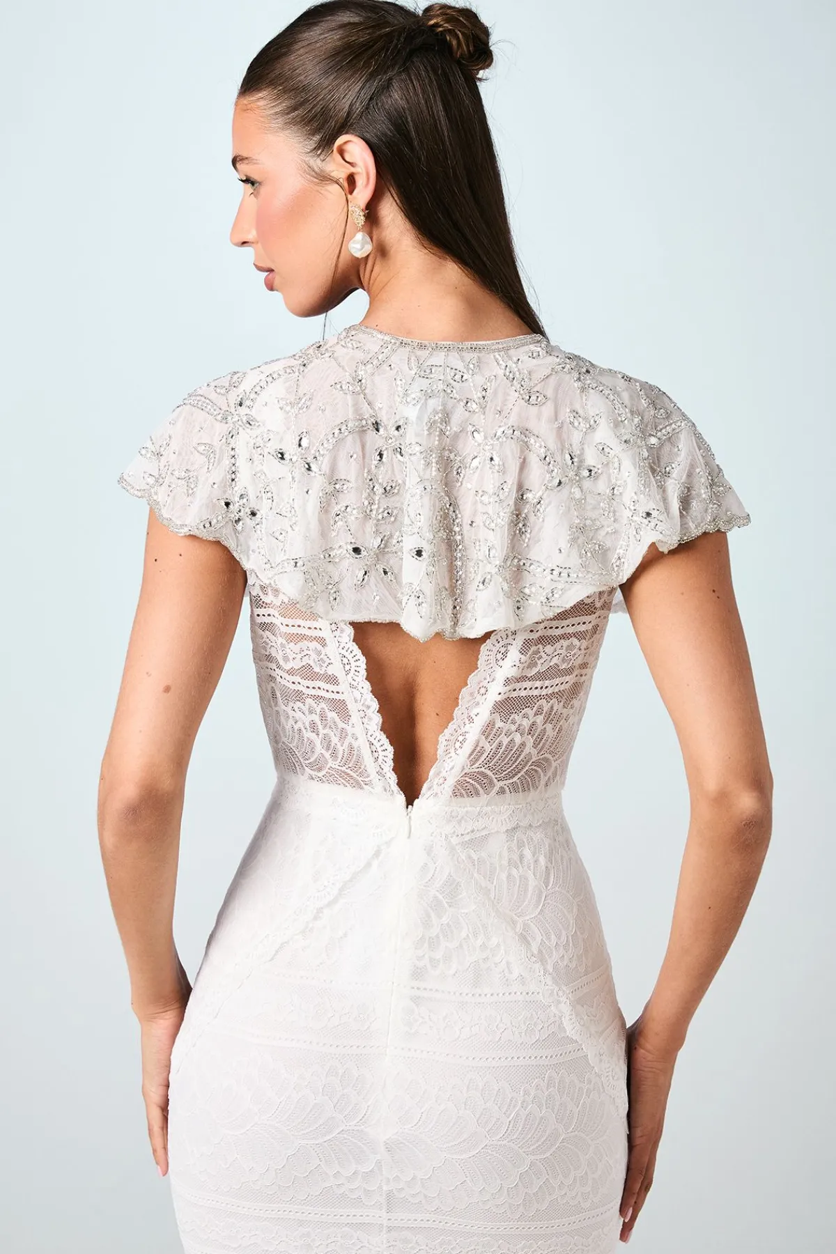 Coast Cape de Mariée Ornée de Gemmes<Femme Vestes & Manteaux|Manteaux Et Vestes