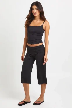 Capri De Yoga Jambe Large Sculptant
