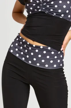 Capri Slinky À Ceinture À Pois