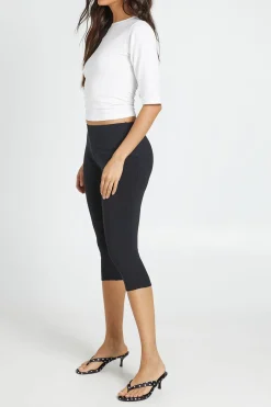 Capri Taille Mi-haute Toucher Coton