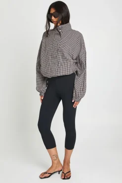 Capri Taille Mi-haute Toucher Coton Pour Grandes Tailles