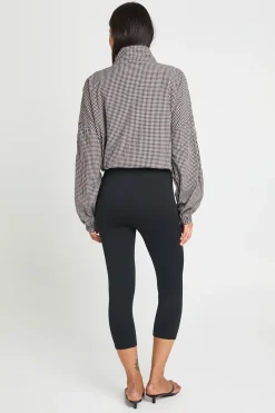 Capri Taille Mi-haute Toucher Coton Pour Grandes Tailles