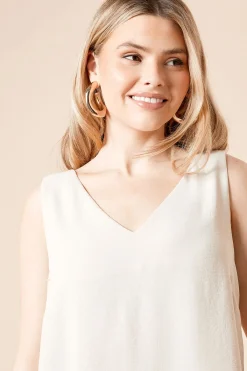 Dorothy Perkins Caraco À Col V Avec Bretelles Larges<Femme Tops