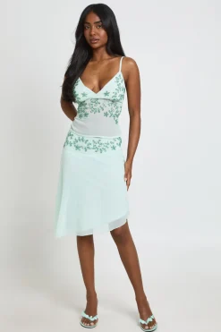Caraco À Dos Noué Avec Perles Et Sequins