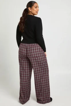 Cardigan boxy à col rond avec boutons dorés Plus