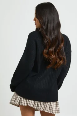 boohoo Cardigan Boyfriend Côtelé Petite<Femme Pulls Et Gilets|Toutes Les Mailles