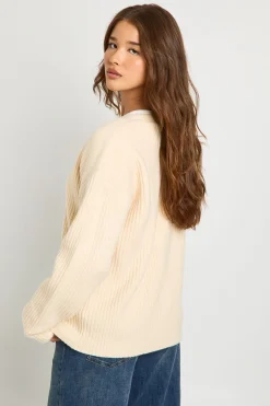 boohoo Cardigan Boyfriend Oversize en Maille Côtelée Épaisse<Femme Pulls Et Gilets|Toutes Les Mailles