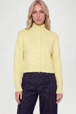 boohoo Cardigan Col Montant Boutonné Sur Toute La Longueur<Femme Pulls Et Gilets|Toutes Les Mailles
