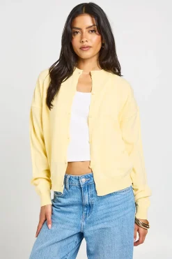 Cardigan Col Rond Boutonné