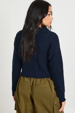 boohoo Cardigan court boutonné<Femme Pulls Et Gilets|Toutes Les Mailles