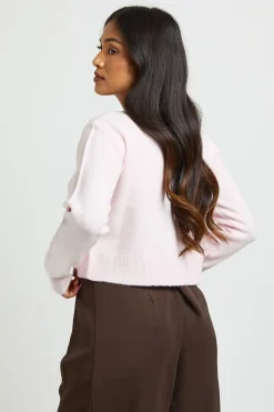 Cardigan Court Tricoté Petite Taille