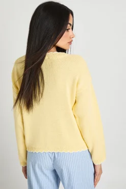 boohoo Cardigan Court Tricoté À Point De Feston<Femme Pulls Et Gilets|Toutes Les Mailles