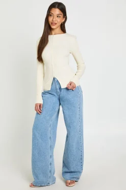 boohoo Cardigan Côtelé En Maille Douce<Femme Pulls Et Gilets|Toutes Les Mailles