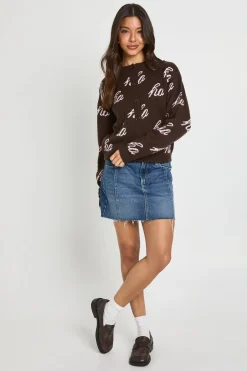 boohoo Cardigan De Noël Oversize Ho Ho Ho<Femme Pulls Et Gilets|Toutes Les Mailles