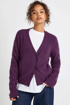boohoo Cardigan en maille asymétrique<Femme Pulls Et Gilets|Toutes Les Mailles