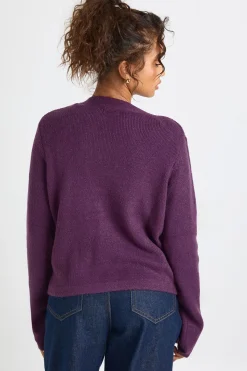boohoo Cardigan en maille asymétrique<Femme Pulls Et Gilets|Toutes Les Mailles