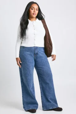 Cardigan en maille compacte à col prononcé