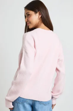 boohoo Cardigan En Maille Douce Col V Avec Poches Détail<Femme Pulls Et Gilets|Toutes Les Mailles