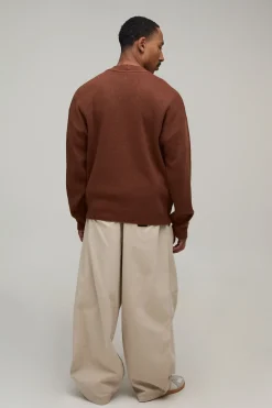 Cardigan En Maille Douce À Coupe Décontractée