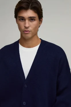 Cardigan En Maille Douce À Coupe Décontractée