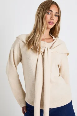 Cardigan en maille douce à coupe boxy et surimpression
