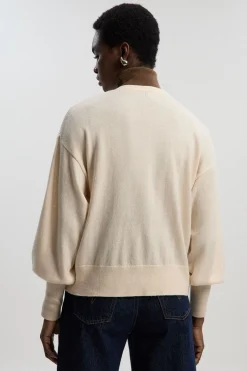 Cardigan en Maille Mélange Laine Cachemire