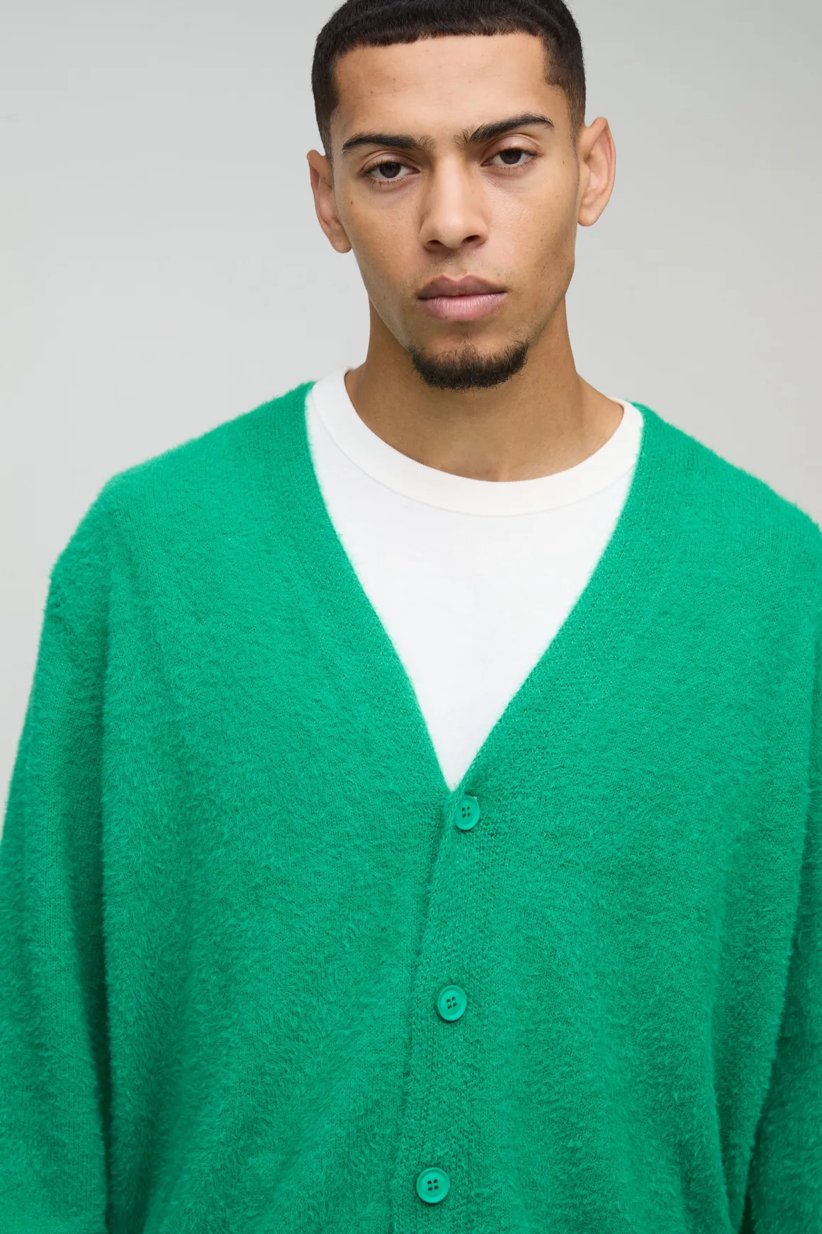 Cardigan en Tricot Moelleux Ample