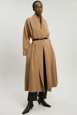 KarenMillen Cardigan Long Ceinturé En Maille Oversize<Femme Pulls Et Gilets|Toutes Les Mailles
