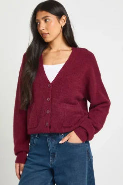 Cardigan Long En Maille Douce Avec Poches Détaillées Et Col En V