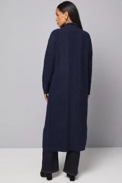 Cardigan Maxi Long à Torsades