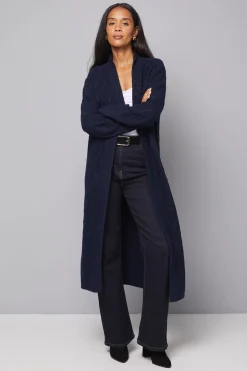 Cardigan Maxi Long à Torsades
