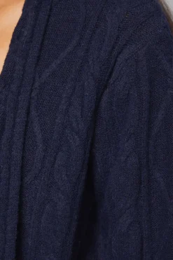 Cardigan Maxi Long à Torsades