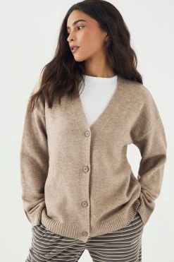 DSGN Studio Cardigan Tricoté Ample<Femme Pulls Et Gilets|Toutes Les Mailles