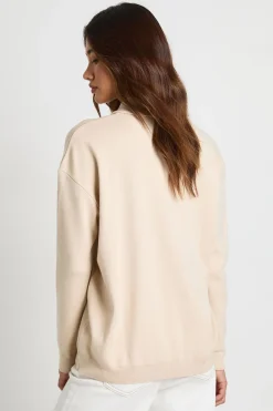 Cardigan Tricoté À Col Avec Boutonnage
