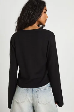 boohoo Cardigan tricoté à col en V<Femme Pulls Et Gilets|Toutes Les Mailles