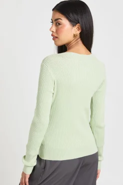 boohoo Cardigan Tricoté à Col Montant avec Boutons Côtelé<Femme Pulls Et Gilets|Toutes Les Mailles