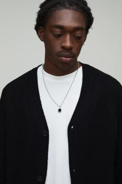 Cardigan Tricoté À Côtes Raglan Coupe Décontractée Ample
