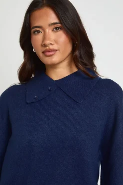 Cardigan tricoté épais super doux à col rond et pantalon à jambes larges assorti