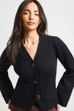 Cardigan Tricoté À Taille Cintrée