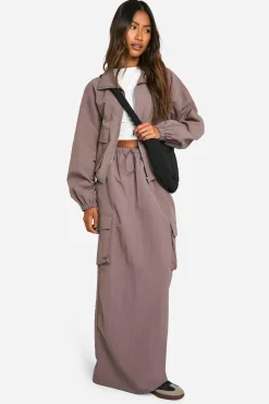 Cargo Maxi Skirt