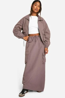 Cargo Maxi Skirt