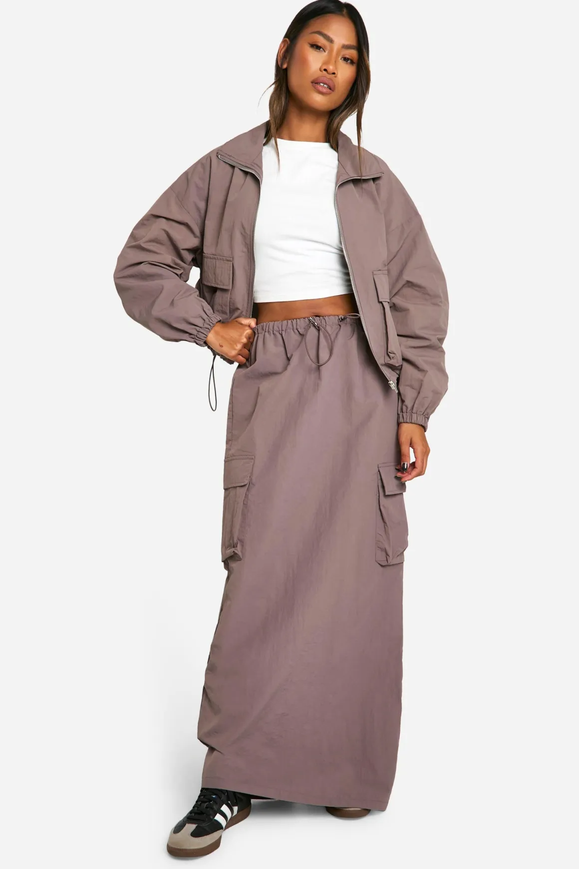 Cargo Maxi Skirt