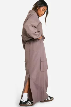 Cargo Maxi Skirt