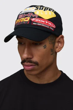Casquette À Appliqués Multi-patchs