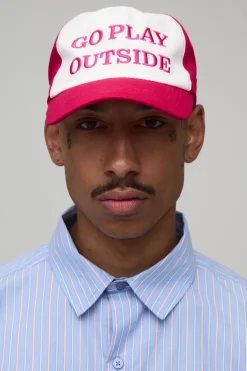 Casquette Brodée À Slogan