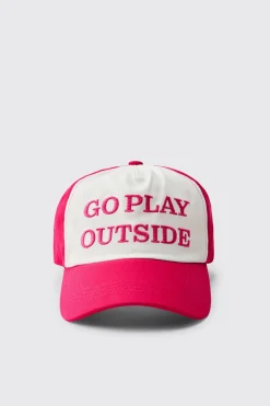 Casquette Brodée À Slogan