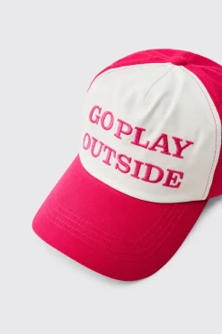 Casquette Brodée À Slogan