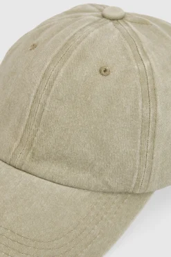 Casquette De Baseball Kaki Délavée
