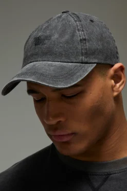 boohooMAN Casquette Délavée Training Dept<Homme Accessoires|Chapeaux, Gants Et Écharpes