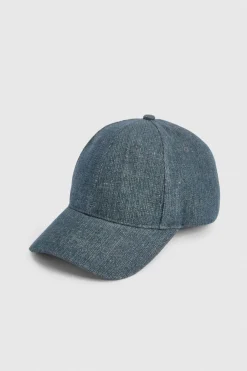 boohoo Casquette En Denim Indigo Délavé< Chapeaux